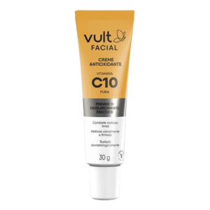 crema antioxidante facial vit c10 pura vult 30ml