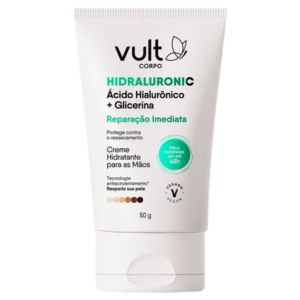 crema para manos hialuronico y glicerina vult 50g